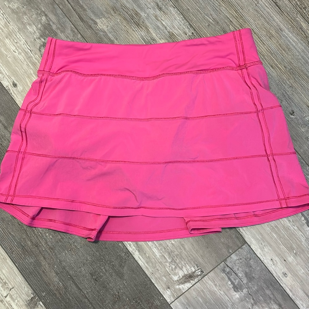 Lululemon Sonic Pink TALL Mid-rise Pace Rival Skirt